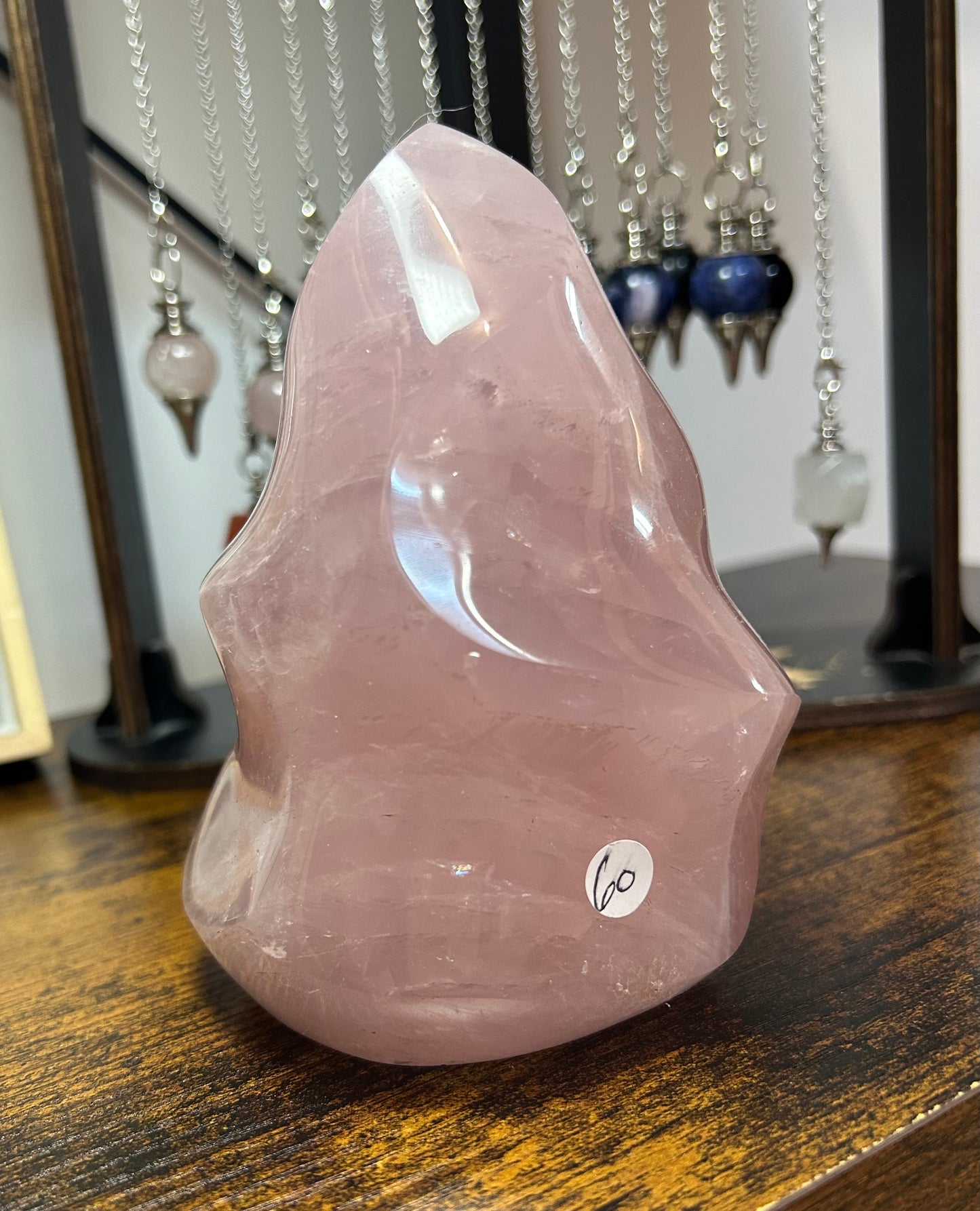 Flamme quartz rose