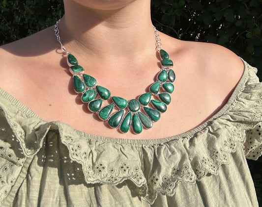 Parure Malachite