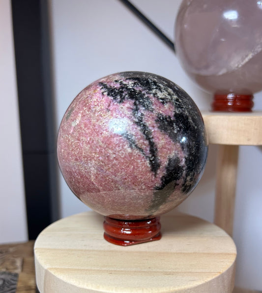 Sphère rhodonite